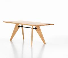 Jean Prouv Jean Prouv Table Solvay in Natural Oak for Vitra - 751291