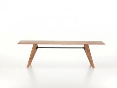 Jean Prouv Jean Prouv Table Solvay in Natural Oak for Vitra - 751298