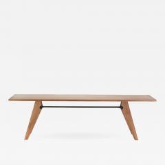 Jean Prouv Large Jean Prouv Table Solvay in American Walnut for Vitra - 751622