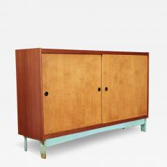 Jean Prouv MASSIVE JEAN PROUVE STYLE CABINET - 3653139