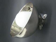 Jean Prouv Pair French Mid Century Marine Industrial Flush Mounts or Sconces Jean Prouve - 4091220
