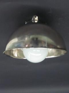 Jean Prouv Pair French Mid Century Marine Industrial Flush Mounts or Sconces Jean Prouve - 4091262
