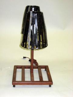 Jean Prouv Pair of French Mid Century Modern Industrial Table Lamps in Style Jean Prouv  - 1707466