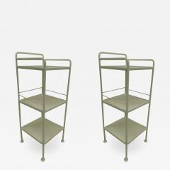Jean Prouv Pair of French Mid Century Modern Side Tables or Nightstands by Jean Prouve - 1812872