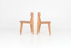 Jean Prouv Rare Pair of Chaise Standard Tout Bois France circa 1950 - 4756856