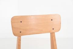 Jean Prouv Rare Pair of Chaise Standard Tout Bois France circa 1950 - 4756861