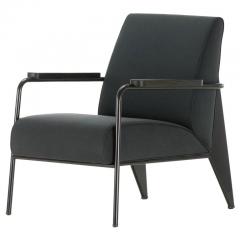 Jean Prouv Vitra Fauteuil De Salon Armchair in Black by Jean Prouv  - 987539