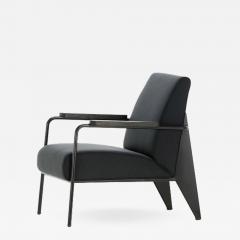 Jean Prouv Vitra Fauteuil De Salon Armchair in Black by Jean Prouv  - 988199