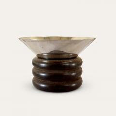 Jean Puiforcat A Silver and Ebony Vide Poche by Jean Elis e Puiforcat circa 1930  - 3977814