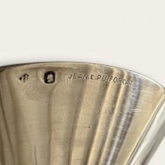 Jean Puiforcat A Silver and Ebony Vide Poche by Jean Elis e Puiforcat circa 1930  - 3977816