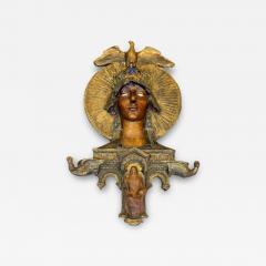 Jean Rivi re Theodora Florentine medallion in plaster cast by Jean Rivi re France 1891 - 4493491