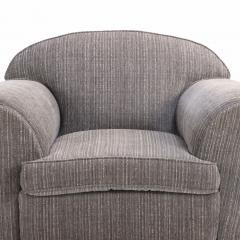 Jean Roy re A Large Pair of Art Deco Upholstered Club Chairs C 1935  - 4541029