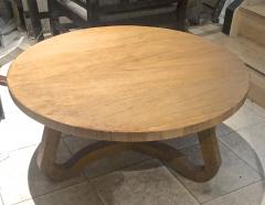 Jean Roy re Jean Roy re Genuine tripod oak coffee table in vintage condition - 1290449