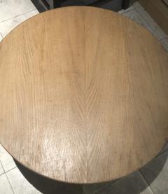 Jean Roy re Jean Roy re Genuine tripod oak coffee table in vintage condition - 1290450