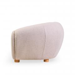 Jean Roy re Jean Roy re Style Mid Century Polar Bear Lounge Chairs Pair - 4562805