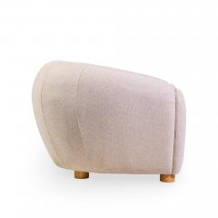 Jean Roy re Jean Roy re Style Mid Century Polar Bear Lounge Chairs Pair - 4562810