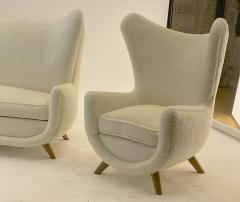 Jean Roy re Jean Royere documented genuine pair of model Elephanteau chairs - 1546317