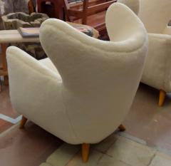 Jean Roy re Jean Royere genuine documented pair of Petit Elephanteau lounge chairs - 2039605