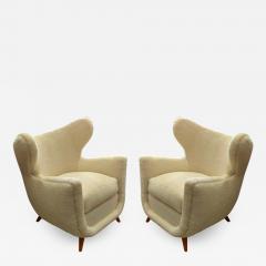 Jean Roy re Jean Royere genuine documented pair of Petit Elephanteau lounge chairs - 2040417