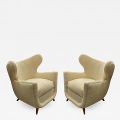 Jean Roy re Jean Royere genuine documented pair of Petit Elephanteau lounge chairs - 2139095