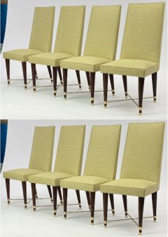 Jean Roy re Jean Royere genuine documented set of 8 dinning chairs - 1640131