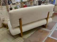 Jean Roy re Jean Royere rarest documented genuine slipper couch model Sculpture - 1828748