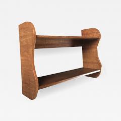 Jean Roy re Jean Royere vintage rarest wave oak 2 tier shelve - 1326807