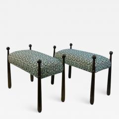 Jean Roy re MODERNIST PAIR OF BENCHES IN THE MANNER OF JEAN ROYERE - 1962764