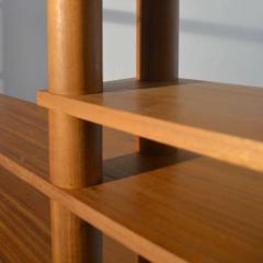 Jean Roy re Modular Teak Free Standing Shelving Unit French 1960s - 2996320