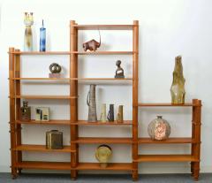 Jean Roy re Modular Teak Free Standing Shelving Unit French 1960s - 2996359