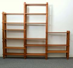 Jean Roy re Modular Teak Free Standing Shelving Unit French 1960s - 2996385