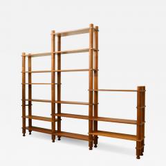 Jean Roy re Modular Teak Free Standing Shelving Unit French 1960s - 2997689