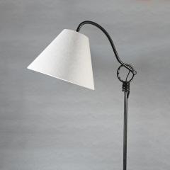 Jean Roy re PAIR OF JEAN ROY RE ADJUSTABLE IRON FLOOR LAMP 1940 - 3387365