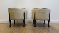 Jean Roy re Pair Vintage Stools in the Style of Jean Royere - 3045796