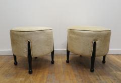 Jean Roy re Pair Vintage Stools in the Style of Jean Royere - 3045803