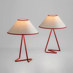 Jean Roy re Pair of Flic Flac table lamps - 4337826