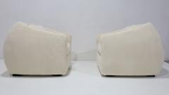 Jean Roy re Pair of Jean Royere Style Polar Lounge Chairs in Holly Hunt Great Plains - 4573882