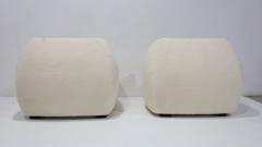 Jean Roy re Pair of Jean Royere Style Polar Lounge Chairs in Holly Hunt Great Plains - 4573883