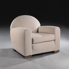 Jean Roy re Pair of Mid 20th Century French Parisian Club Armchairs - 4232051