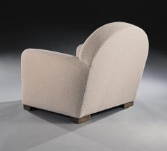 Jean Roy re Pair of Mid 20th Century French Parisian Club Armchairs - 4232054