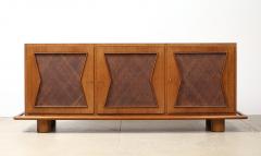 Jean Roy re Rare 3 Door Cabinet by Jean Royere - 4596170