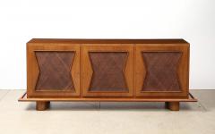 Jean Roy re Rare 3 Door Cabinet by Jean Royere - 4596171