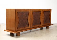 Jean Roy re Rare 3 Door Cabinet by Jean Royere - 4596176