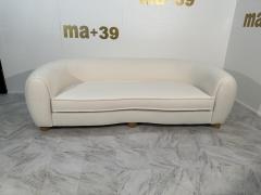 Jean Roy re Vintage Mid Century Polar Sofa by Jean Royere 1960 - 3459736