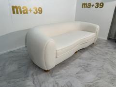 Jean Roy re Vintage Mid Century Polar Sofa by Jean Royere 1960 - 3459740