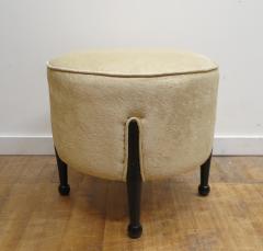 Jean Roy re Vintage Stool in the Style of Jean Royere - 2920498