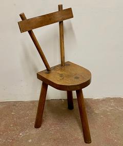 Jean Touret Jean Touret for ateliers de Marolles attributed Brutalist chair - 1930353