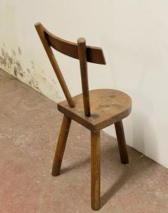 Jean Touret Jean Touret for ateliers de Marolles attributed Brutalist chair - 1930355