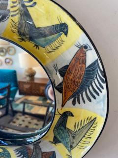 Jean de Lespinasse Ceramic Mirror by Jean de Lespinasse France 1960s - 2556765