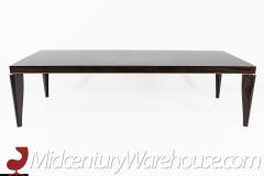 Jean de Merry Mid Century Black Lacquer Dining Table - 2574795